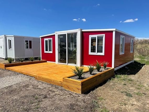 House, House to Live in prefab House, casas prefabricadas para Vivir, prefab Tiny Homes, with Lockable Door and Window, Prefabricated Tiny Home, Outdoor Storage Shed by Britstar LLC